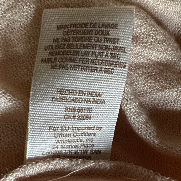 Free People Sheer Embroidered Short Sleeve Top - pink and Black - Picture 9 of 10